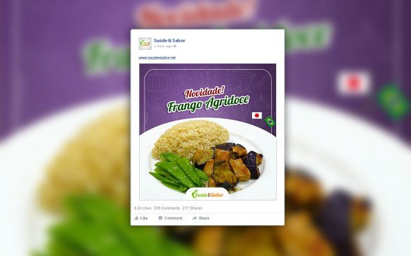 Posts Facebook: Saúde & Sabor